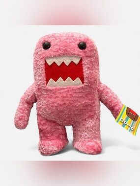 Pink Domo 12" Fuzzy Plush Big Tent Entertainment 2011 Namco